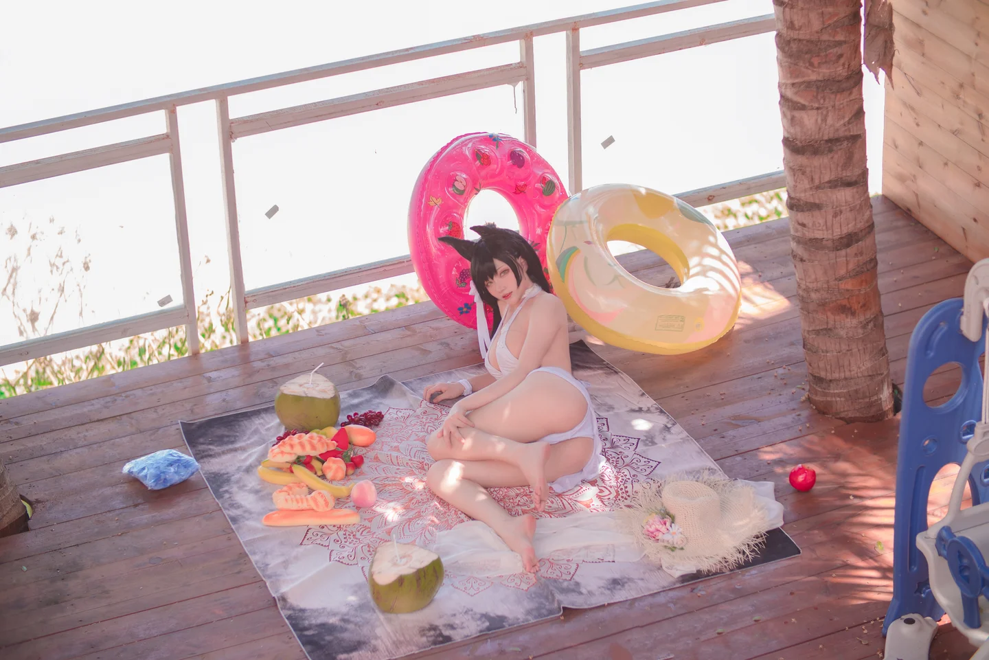 起司块wii - 爱宕泳装 [42P-255MB] tg@simisebaisi 【丝足阁】024.webp